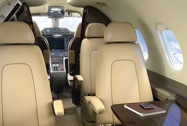 Phenom 300 interior