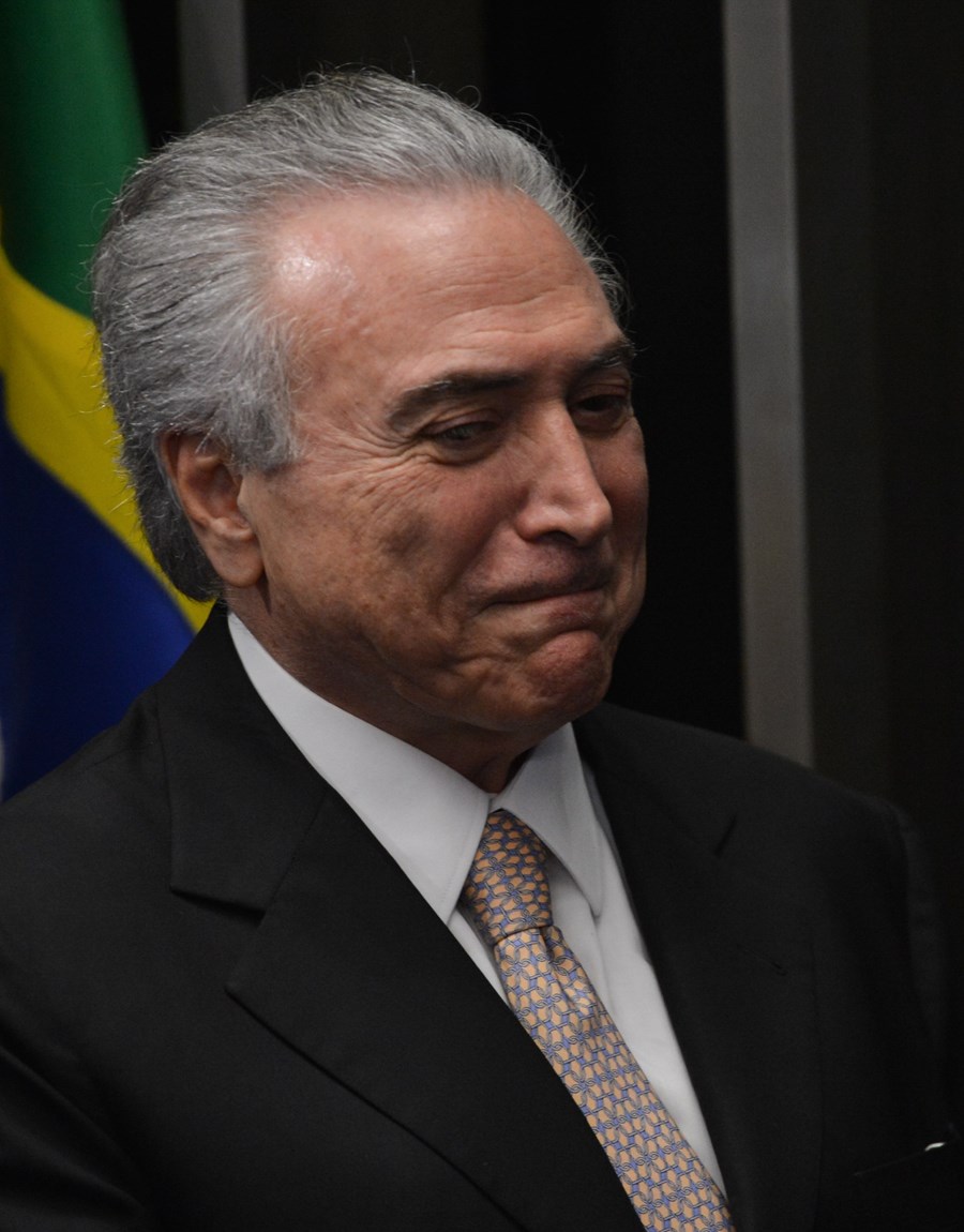 Vice-presidente da República, Michel Temer destaca projeto do Criciúma -  Lance!