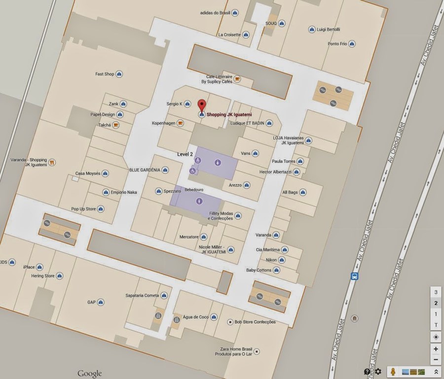 Google Brasil lan a mapas de est dios shoppings e aeroportos