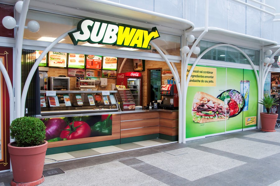 Franquia subway valor 2019