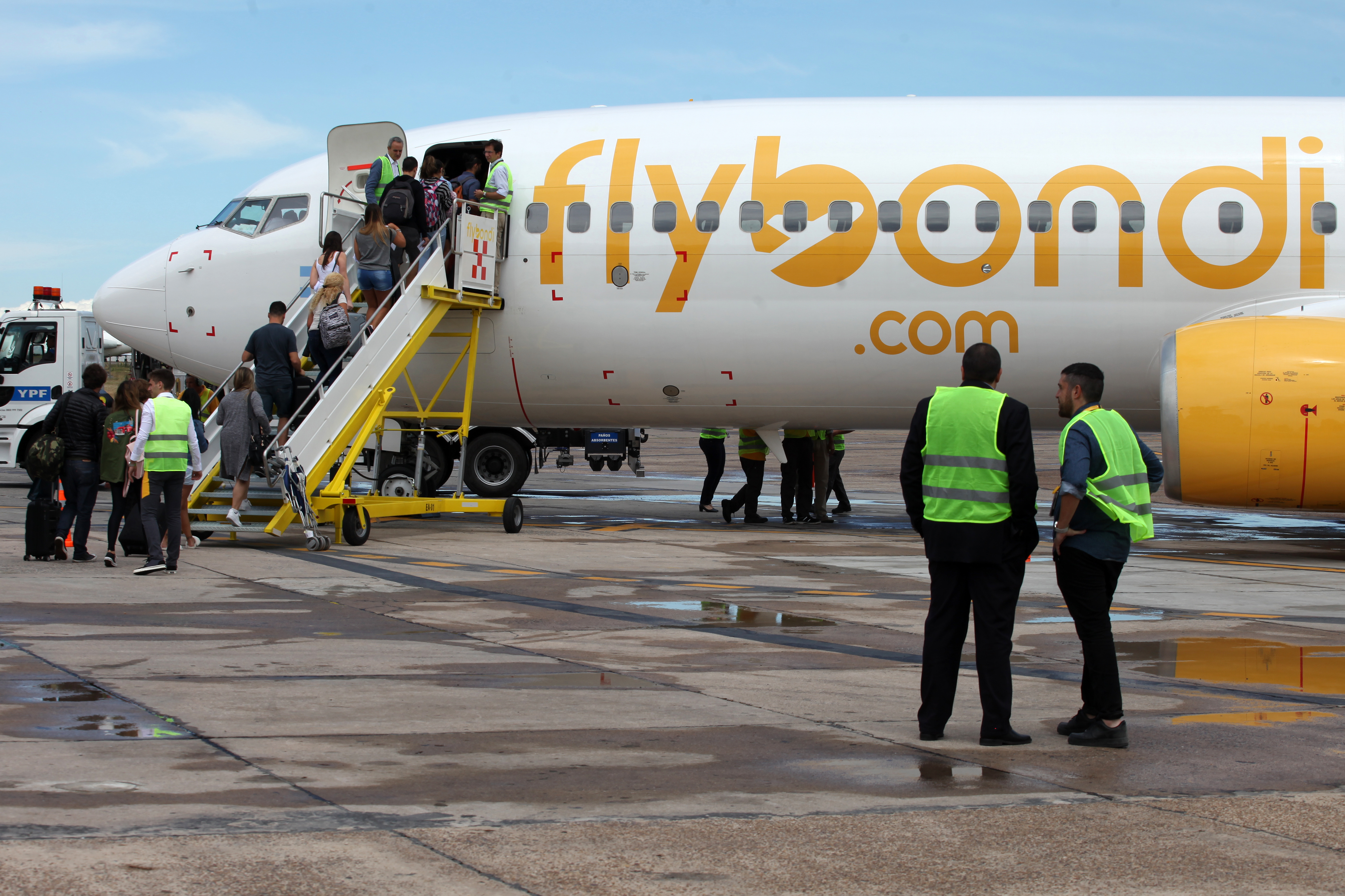 Avião da aérea low cost argentina Flybondi