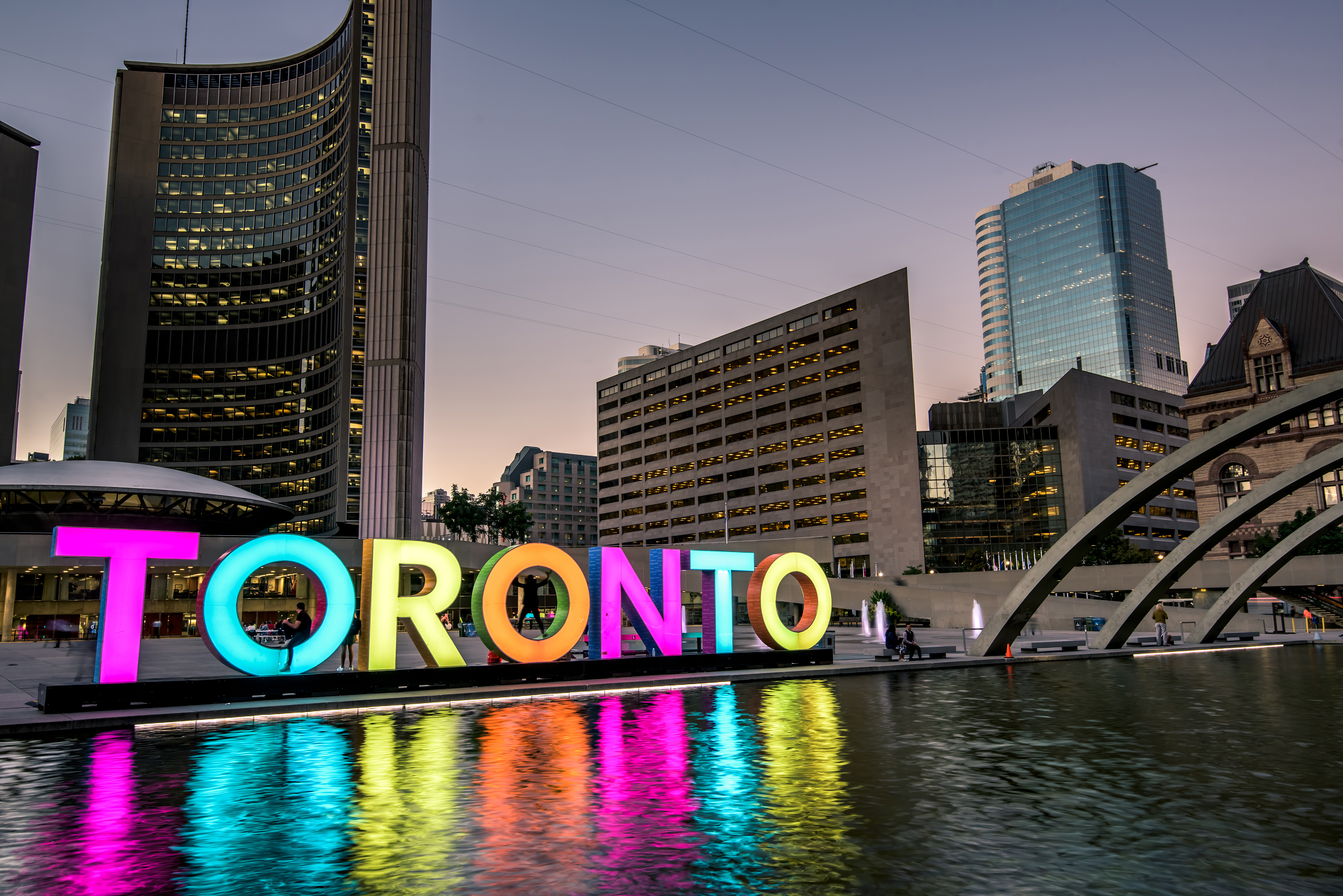 Logo da cidade de Toronto no Canadá