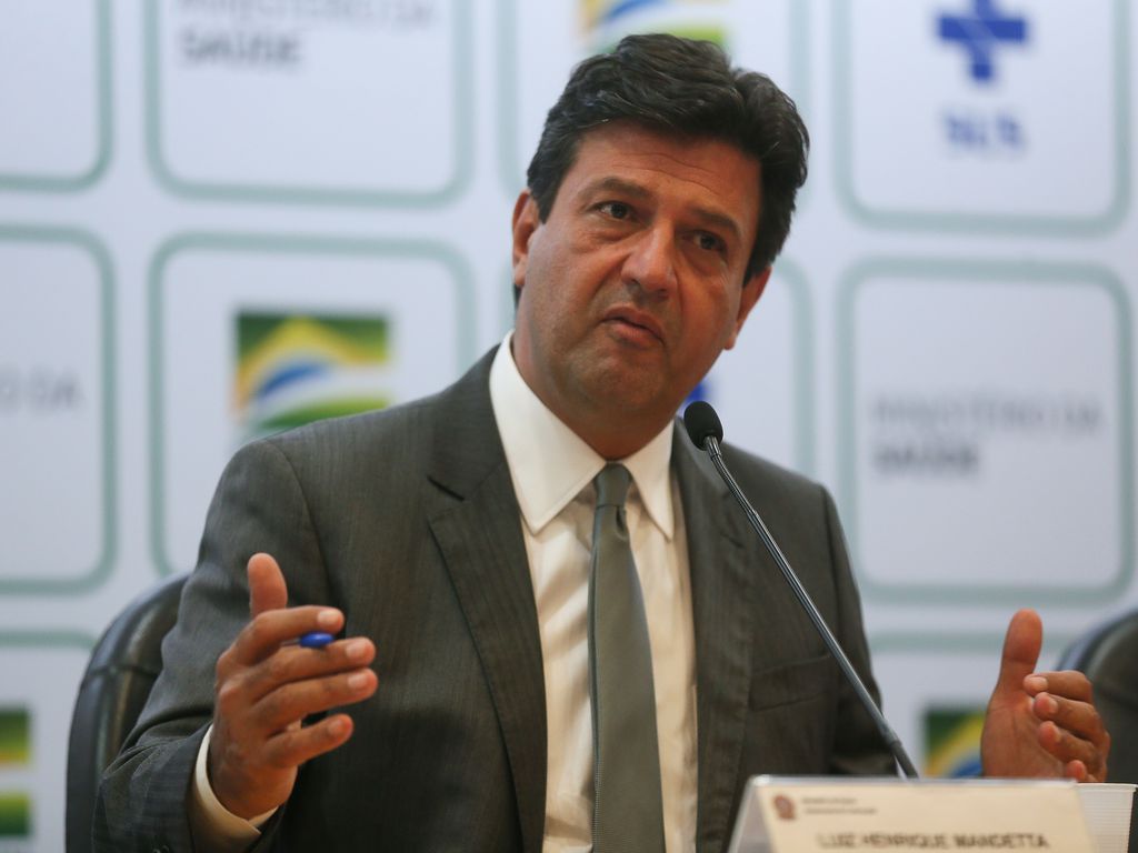 Luiz Henrique Mandetta, ministro da Saúde