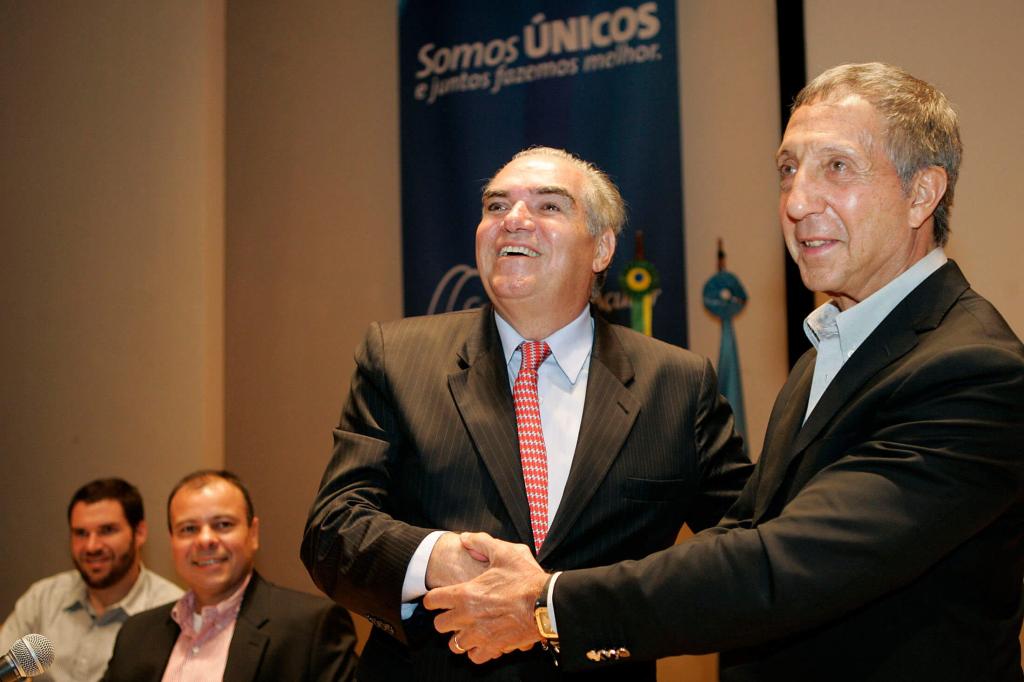 Michael Klein e Abílio Diniz