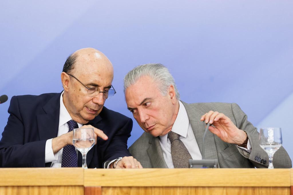 Michel Temer e Henrique Meirelles