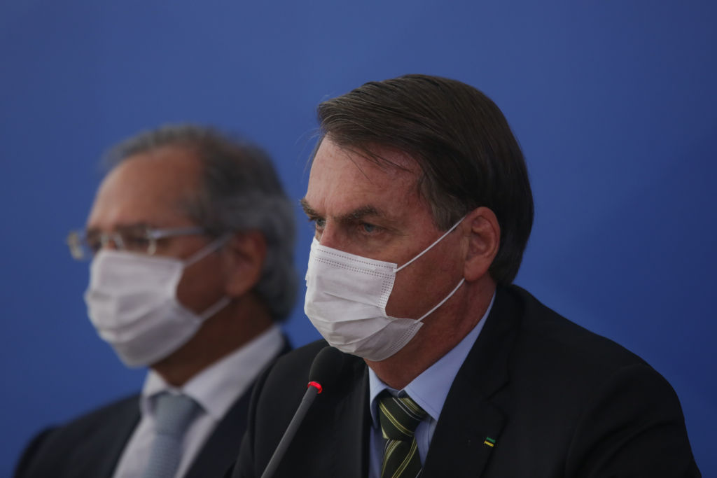 Jair Bolsonaro e Paulo Guedes