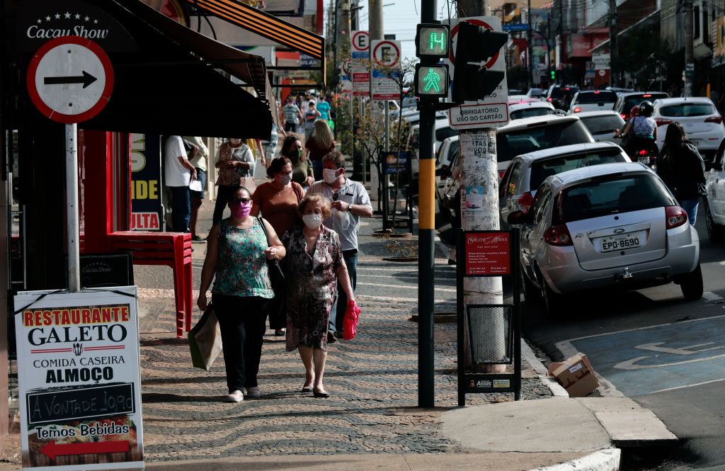 Comércio de rua em São Paulo