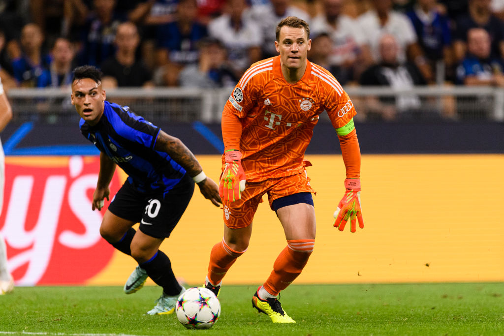 Inter de Milão, atual vice-campeã italiana, e Bayern de Munique, atual decacampeão alemão, se enfrentaram pela 1ª rodada da Champions League 22/23 (Photo by Marcio Machado/Eurasia Sport Images/Getty Images)