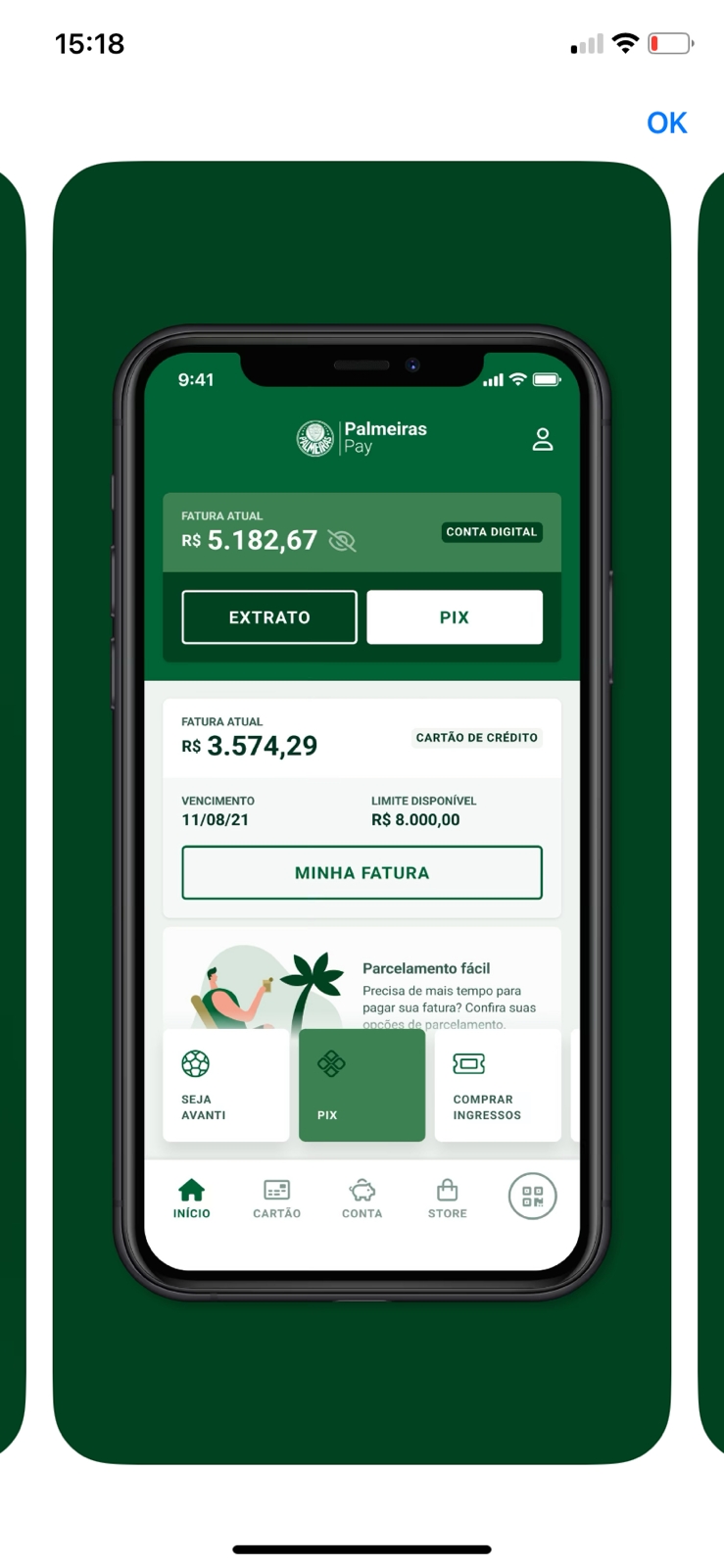 PALMEIRAS PAY: CLUBE LANÇA CONTA DIGITAL GRATUITA E COM BENEFÍCIOS