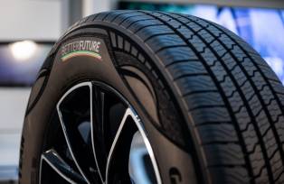 Goodyear tem plano de tonar pneu totalmente reciclável até 2030