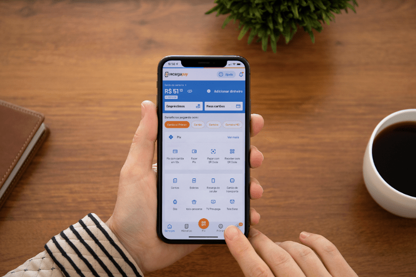 App RecargaPay (Divulgação)