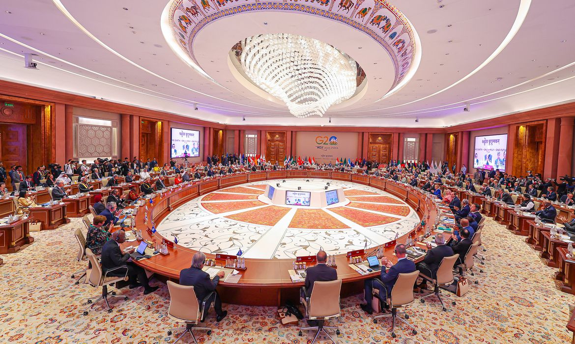 Cúpula do G20 ocorre na Índia (Ricardo Stuckert/PR)