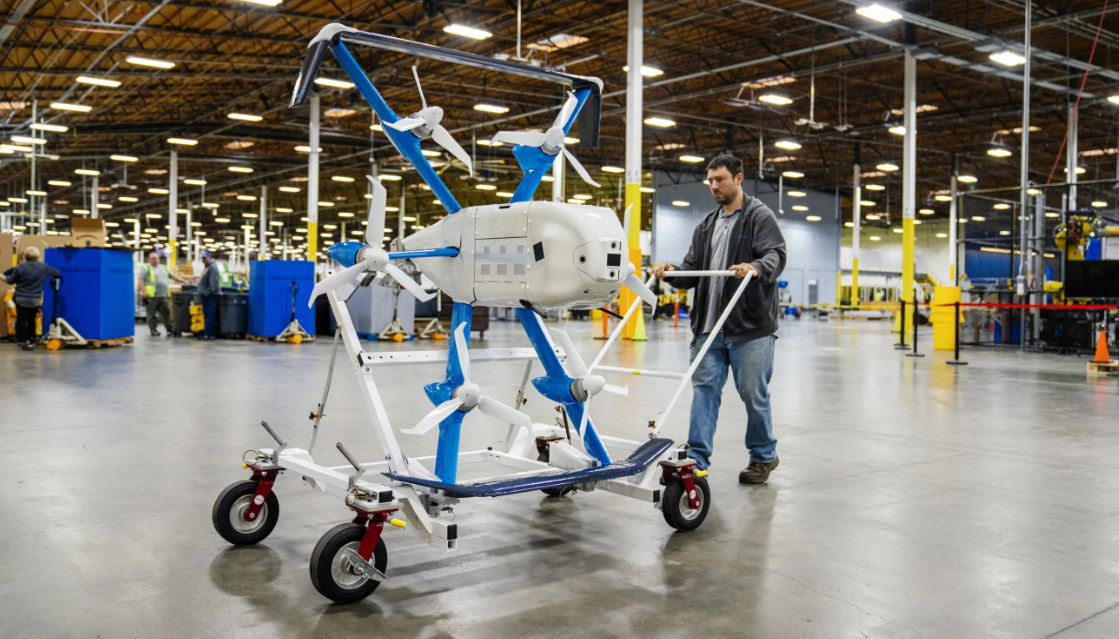 Amazon entrega drones sale