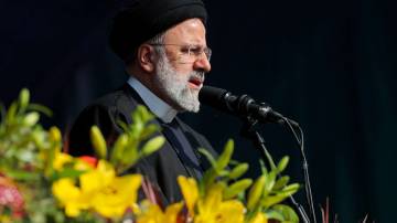 Presidente iraniano Ebrahim Raisi 11/2/2024 Divulgação via REUTERS