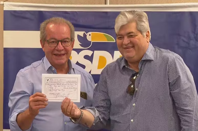 José Luiz Datena se filiou ao PSDB para disputar as eleições de 2024 (Foto: Divulgação)