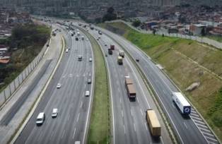 Obras do trecho Norte do Rodoanel foram retomadas (Foto: Reprodução/CCR)