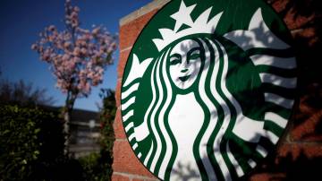 Logotipo da Starbucks em uma loja em Los Angeles, EUA (REUTERS/Lucy Nicholson)