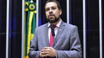 Guilherme Boulos (PSOL-SP), deputado federal e candidato à prefeitura de São Paulo (Foto: Zeca Ribeiro/Câmara dos Deputados)