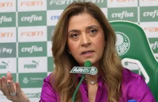 Leila Pereira, presidente do Palmeiras (Foto: Rovena Rosa/Agência Brasil)