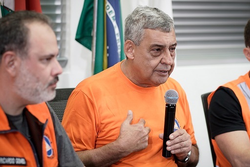 Coletiva de imprensa sobre as medidas de enfrentamento para a enchente em Porto Alegre (Cesar Lopes/ PMPA)