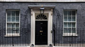 Residência oficial do primeiro-ministro do Reino Unido, em 10 Downing Street, Londres 26/04/2024 REUTERS/Hollie Adams