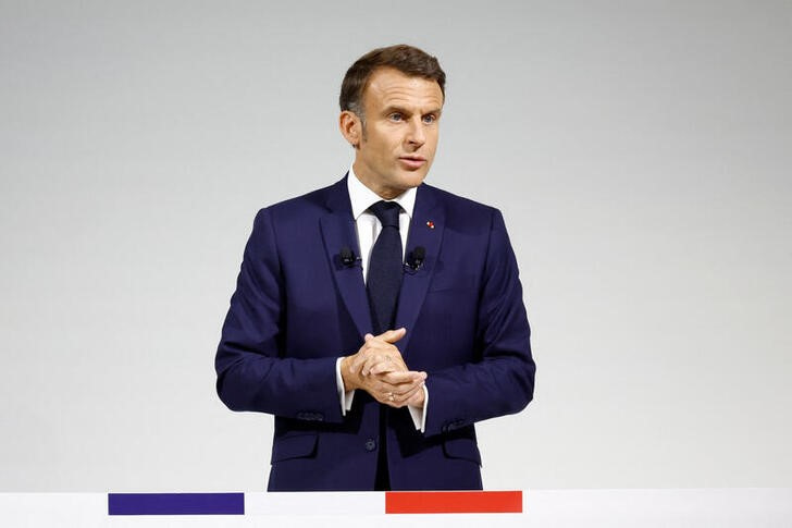 Presidente da França, Emmanuel Macron (REUTERS/Stephane Mahe)