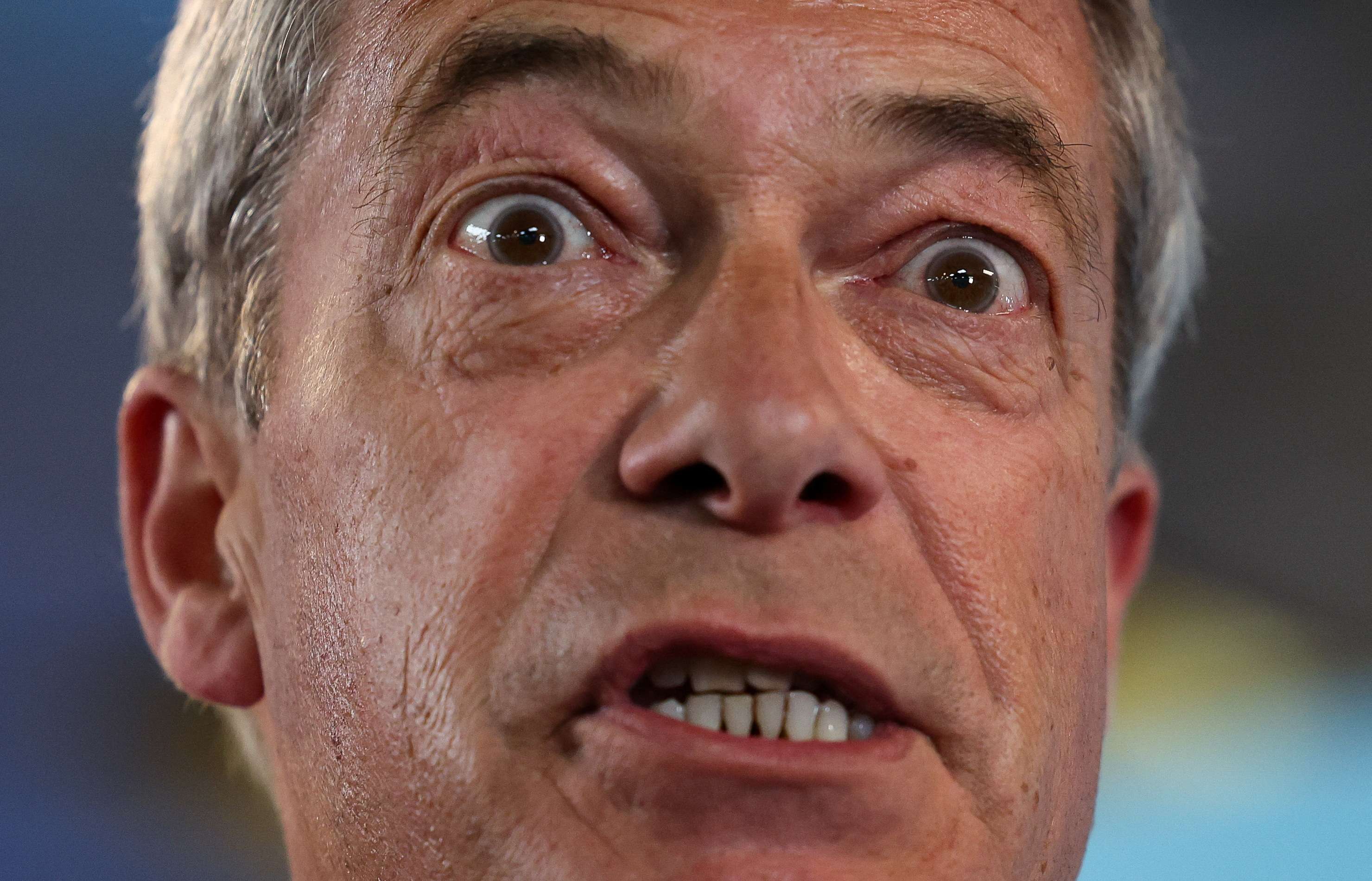 Nigel Farage, líder do Partido Reformista do Reino Unido - 17/06/2024 (Foto: Phil Noble/Reuters)