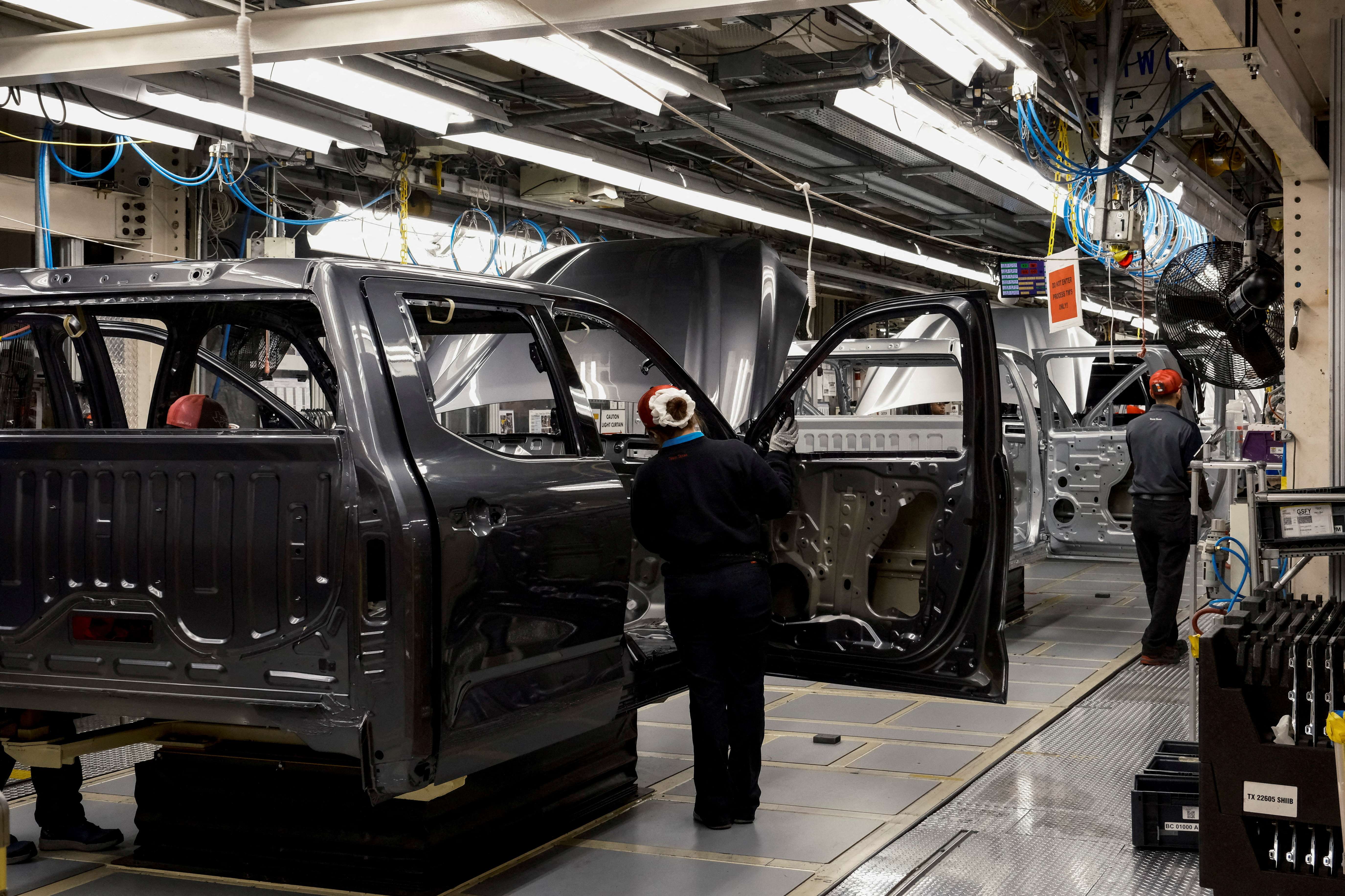Fábrica da Toyota em San Antonio, nos EUA (Foto: Jordan Vonderhaar/Reuters)