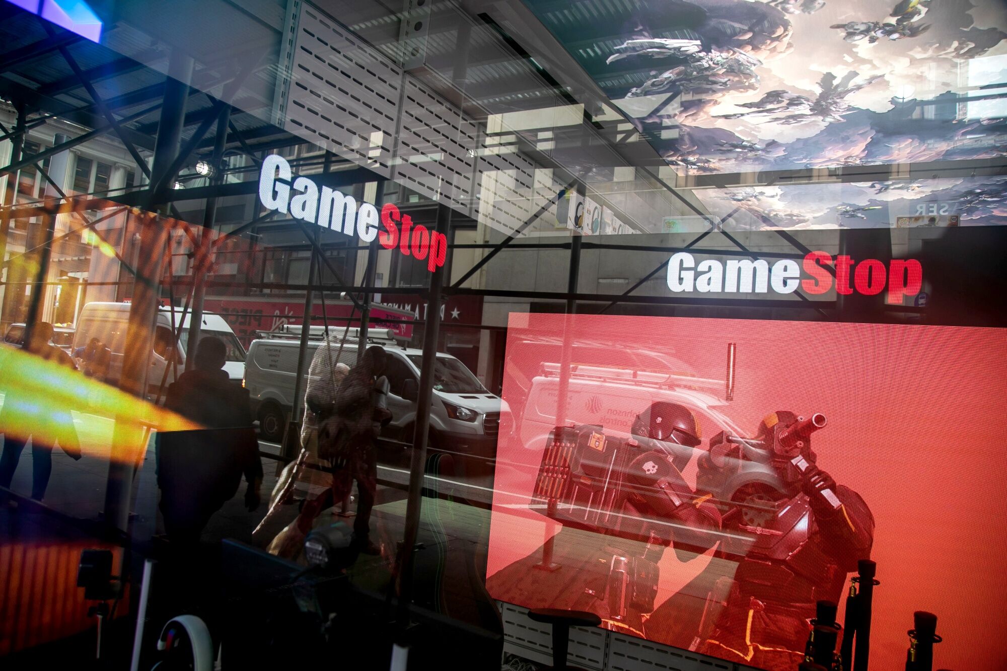 Loja da GameStop em Nova York (Foto: Michael Nagle/Bloomberg)