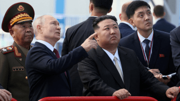 Vladimir Putin e Kim Jong Un