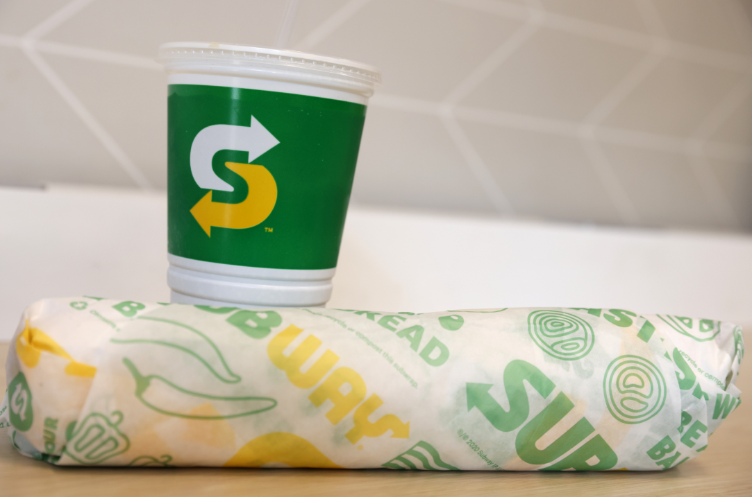 Sanduíche e bebida da rede de lanchonetes Subway em restaurante da marca em Nova York (REUTERS/Andrew Kelly)

