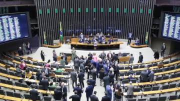 Plenário da Câmara dos Deputados durante votação (Foto: Mário Agra/Câmara dos Deputados)