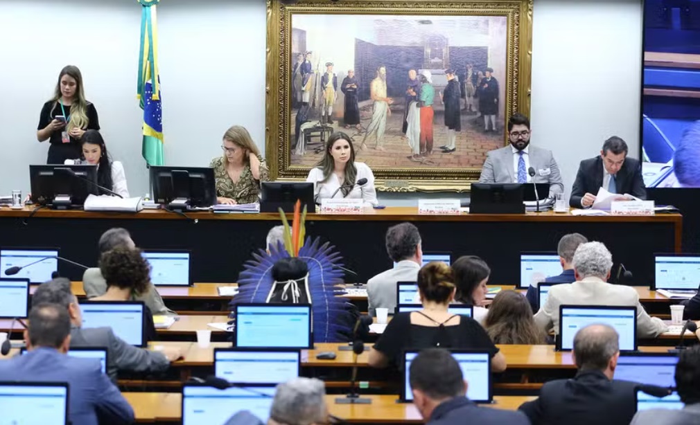 Sessão da Comissão de Constituição e Justiça (CCJ) da Câmara dos Deputados (Foto: Vinicius Loures/Câmara dos Deputados)