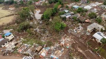 Rio Grande do Sul ainda contabiliza prejuízos causados pelas fortes chuvas (Foto: Mauricio Tonetto/Secom)