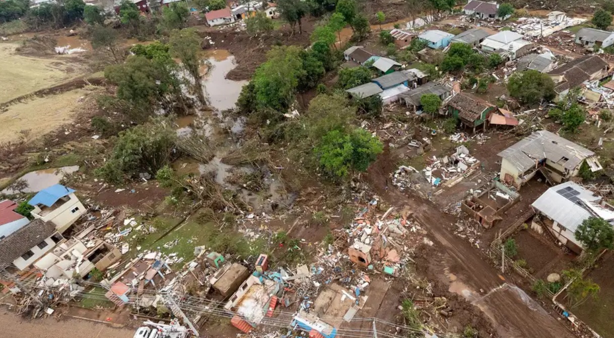 Rio Grande do Sul ainda contabiliza prejuízos causados pelas fortes chuvas (Foto: Mauricio Tonetto/Secom)