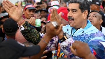 Presidente da Venezuela, Nicolás Maduro, no dia da abertura da campanha eleitoral presidencial, em Caracas, Venezuela. 4/07/2024. (Foto: REUTERS/Maxwell Briceno)