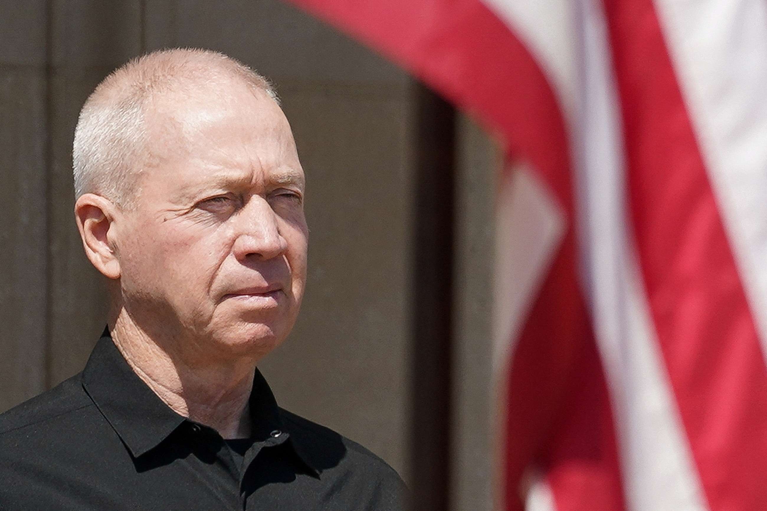 O ministro da Defesa de Israel, Yoav Gallant, em Washington - 25/6/2024 (Foto: Kevin Lamarque/Reuters)