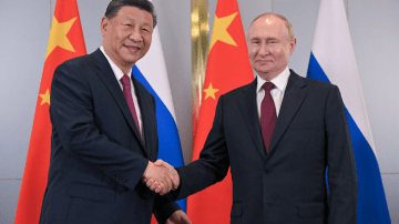 Xi Jinping e Vladimir Putin