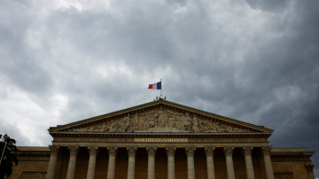 Fachada da Assembleia Nacional da França, em Paris
