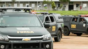 Presença da Força Nacional de Segurança Pública foi prorrogada no Rio Grande do Sul (Foto: Jamile Ferraris/MJSP)