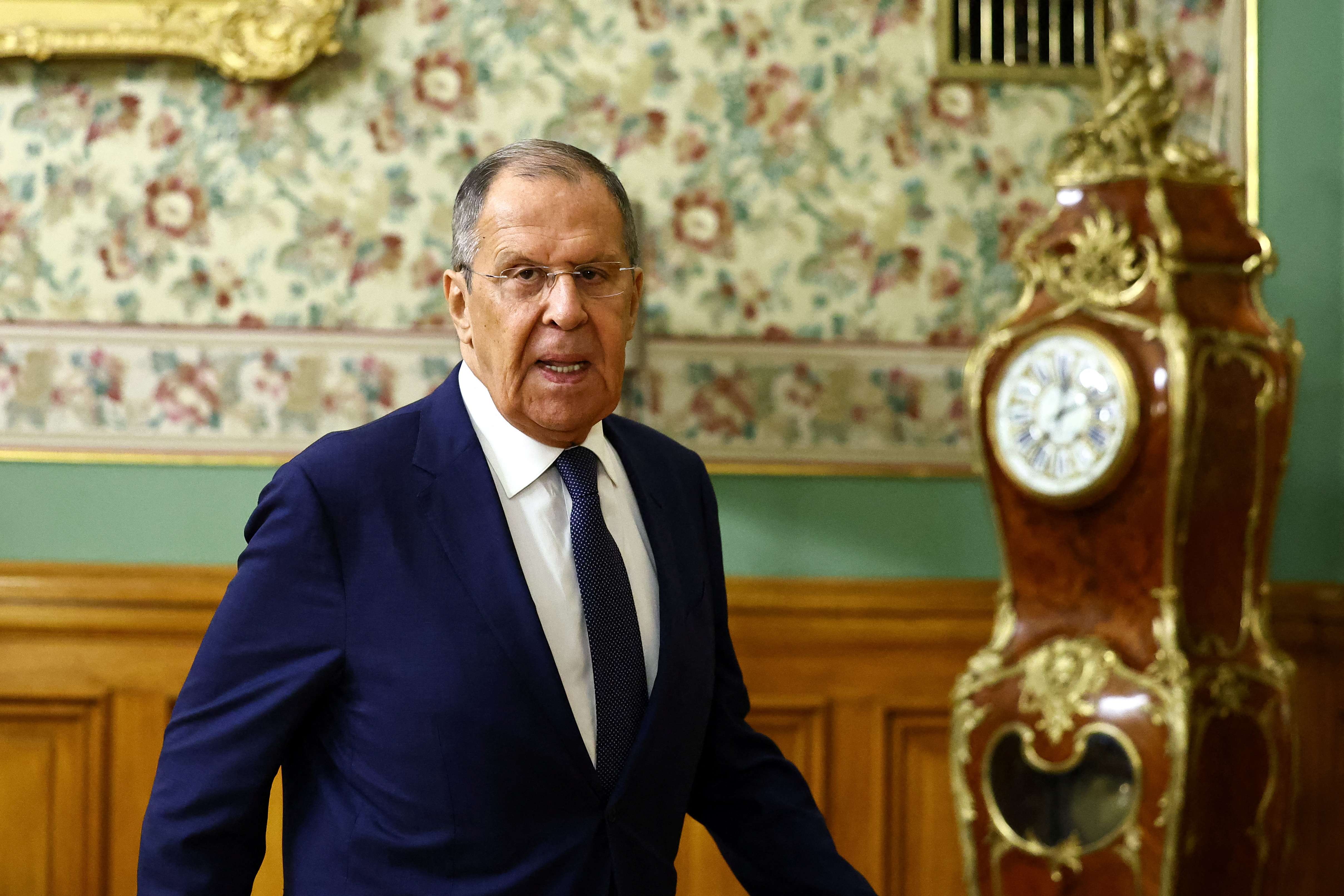 Chanceler russo Sergei Lavrov em Moscou -  27/8/2024 (Foto: Evgenia Novozhenina/Reuters)