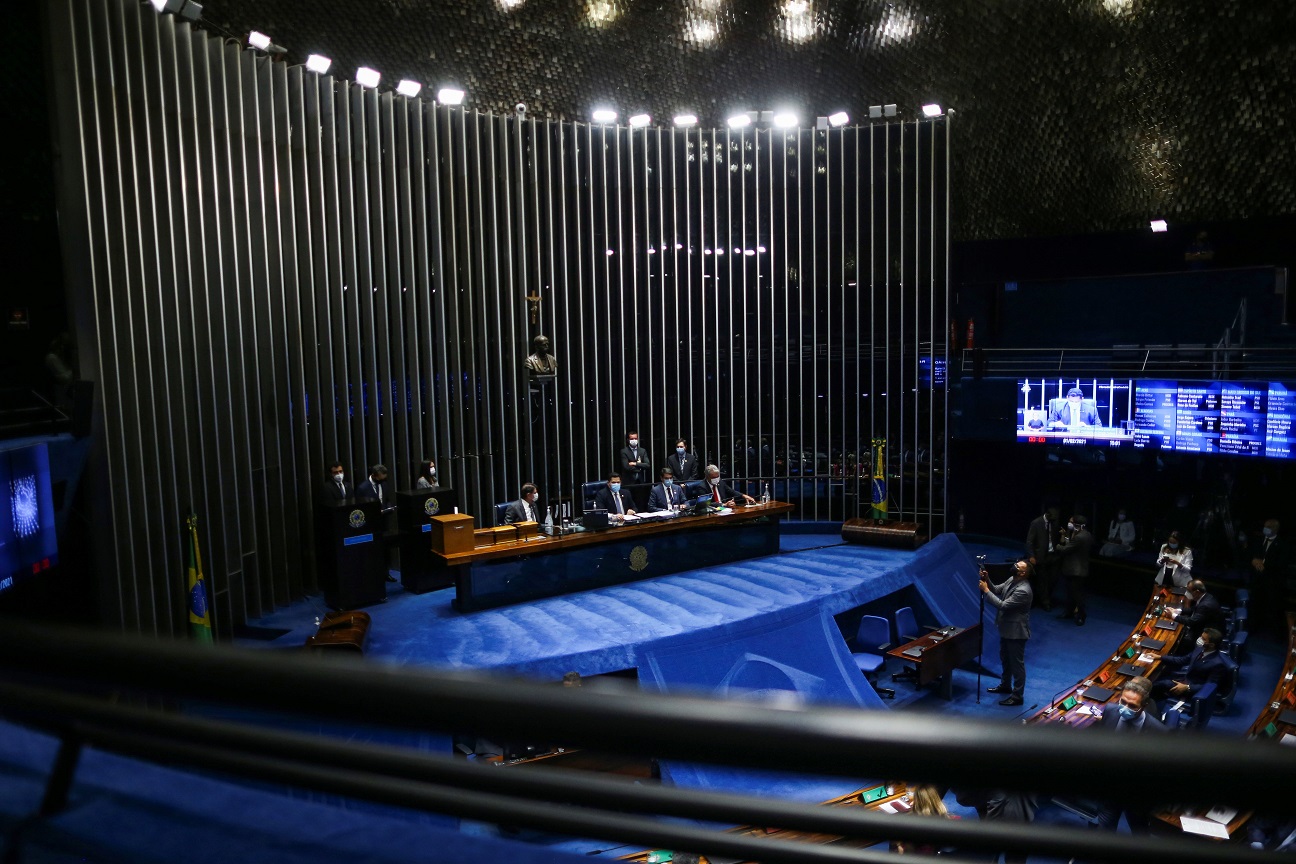 Plenário do Senado
01/02/2021
REUTERS/Adriano Machado