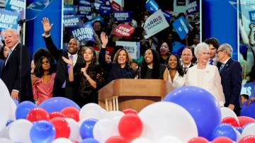 Kamala Harris na Convenção do Partido Democrata