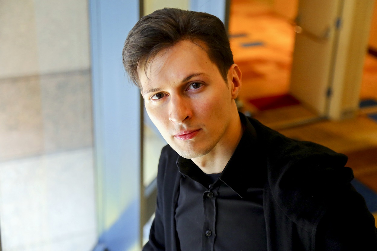 Pavel Durov, fundador do Telegram, em San Francisco em 2 de dezembro de 2014 (Jim Wilson/The New York Times)