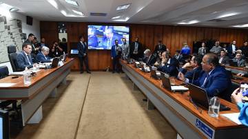 Reunião da Comissão de Assuntos Econômicos (CAE) do Senado (Foto: Roque de Sá/Agência Senado)