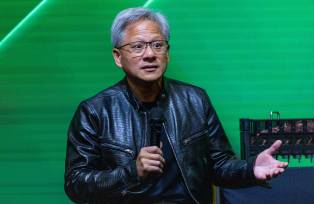 CEO da Nvidia, Jensen Huang (Bloomberg)