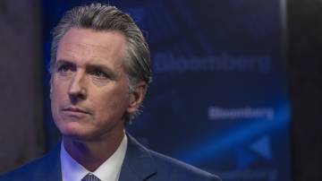 Gavin Newsom, governador da Califórnia (Bloomberg)