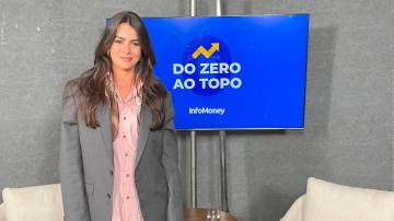 Mariana Saad, maquiadora, empreendedora e influenciadora em entrevista ao podcast Do Zero ao Topo, do InfoMoney, antes de participar de painel na Expert XP de 2024 (Foto: Anderson Oliveira / InfoMoney)