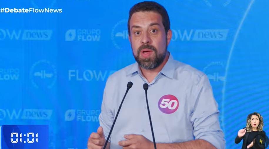 “Não tenho medo de empresa de ônibus”, diz Boulos, em ataque a Nunes