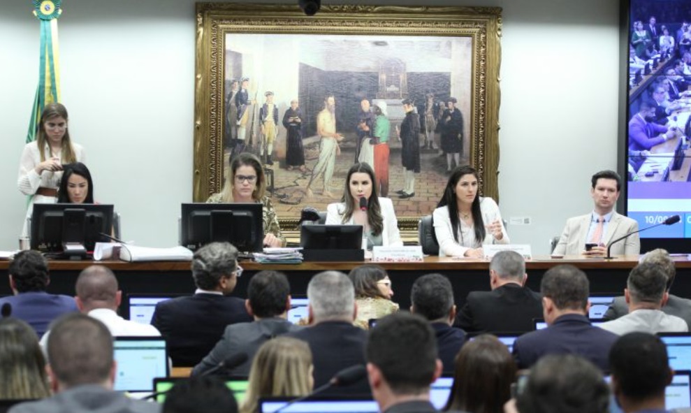 Reunião da Comissão de Constituição e Justiça da Câmara dos Deputados (Foto: Vinicius Loures/Câmara dos Deputados)